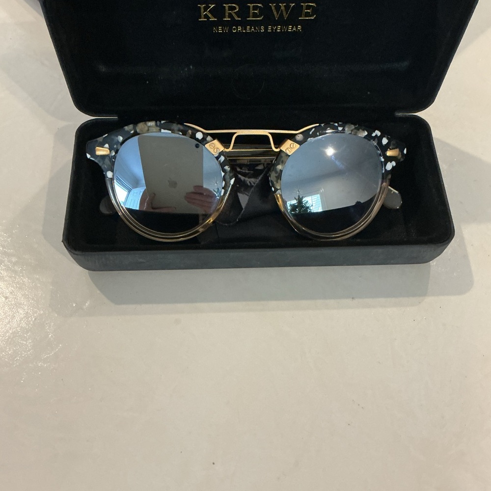 KREWE STL II Sunglasses with oyster matte frames